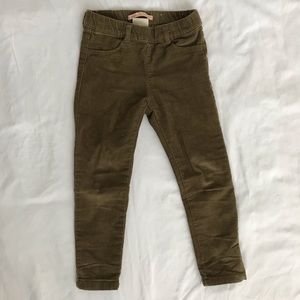 Corduroy pants zara girls